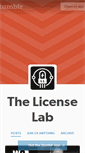 Mobile Screenshot of blog.licenselab.com